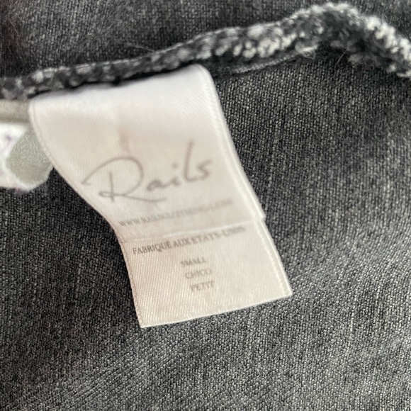 Rails Knox Stars Button-Front Jean Jacket Size S - Picture 13 of 16